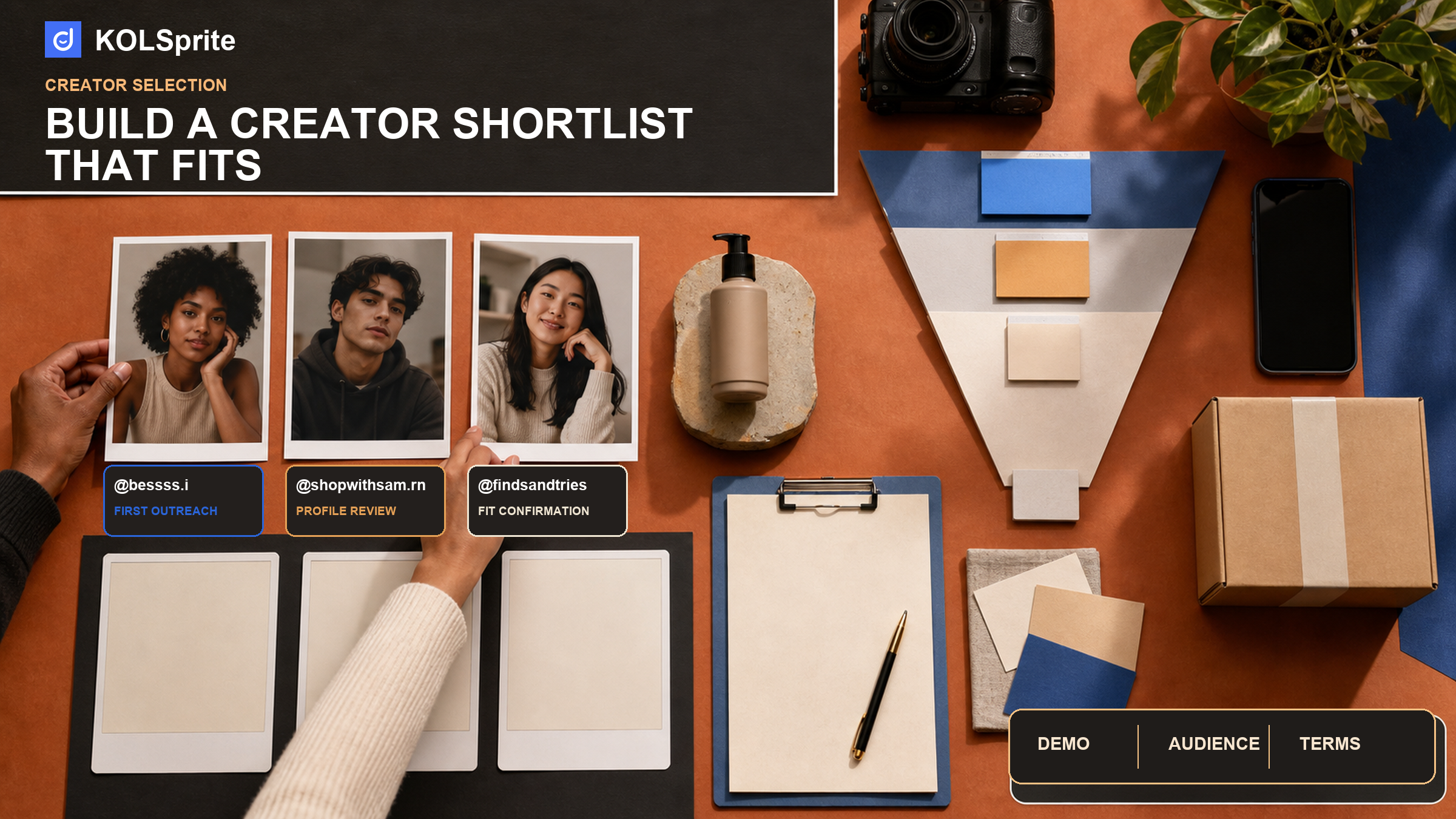 TikTok creator shortlist for Amazon sellers with creator cards, evidence scores, and a testing workflow.
