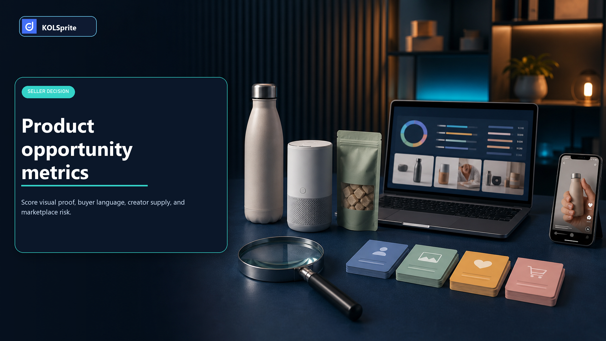 TikTok product opportunity scorecard for cross-platform ecommerce sellers.